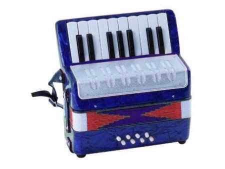 Soundsation ST-178B blu Mini fisarmonica a tasti