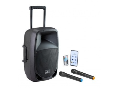 Soundsation GO-SOUND 12AIR Cassa amplificata a batterie con bluetooth MP3 e radiomicrofono
