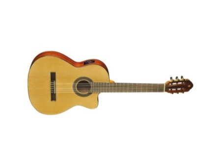 Eko Vibra 150 CW Eq Natural Refurbished Chitarra classica elettrificata