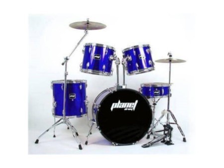 Planet DB52-127 BLU Set completo batteria acustica